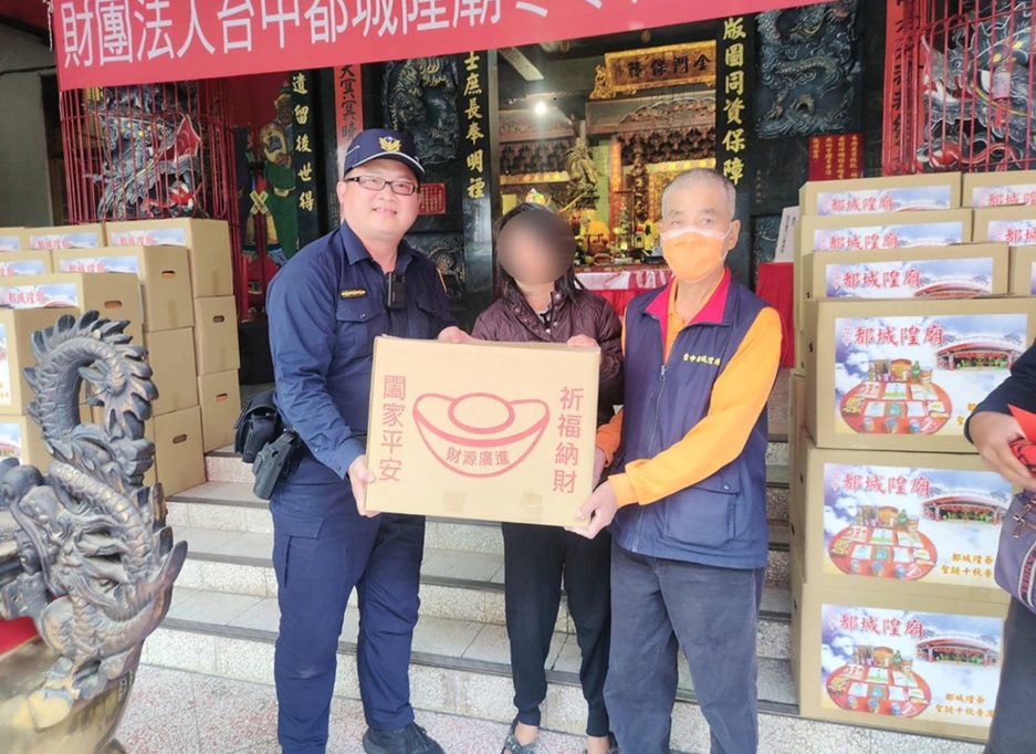 ▲圖說:警察執勤踏遍轄區各角落,最能察覺民眾的需要 (圖/台中市政府提供)