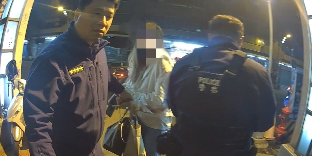 ▲圖說：跟張男同住飯店的女性友人才是員警要逮捕的通緝犯 （圖／台中市政府提供）