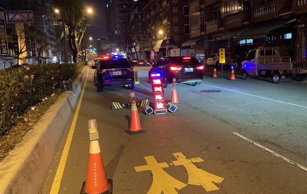 ▲圖說：中市第1階段「防制酒後駕車專案」取締98件，移送法辦68人             （圖／台中市政府提供）