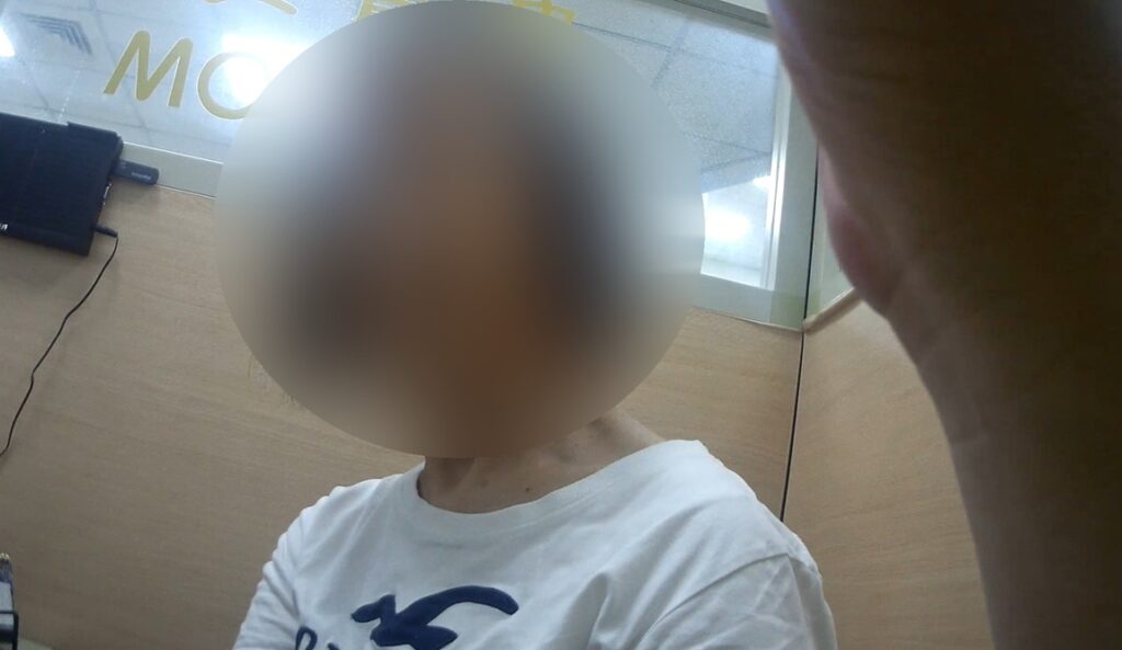 ▲圖說:70歲的蔣婦欲匯款給「網路朋友的朋友」,行員察覺異常報警協助 (圖/台中市政府 提供)