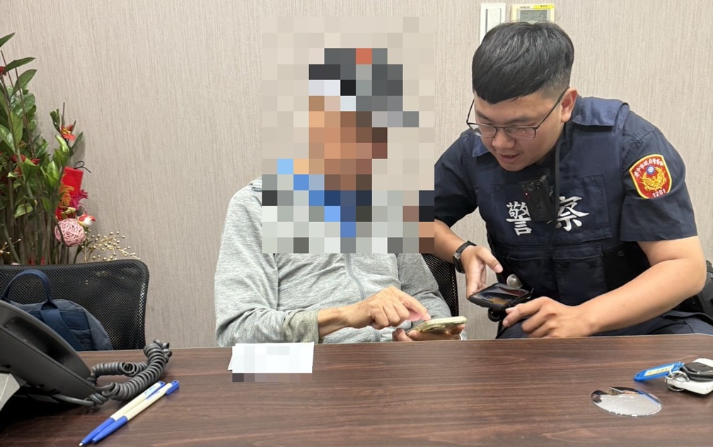 ▲圖說:詐騙集團邀約何姓老翁面交未果,幾天後又邀老翁匯款投資,銀行員報警處理 (圖/台中市政府 提供)