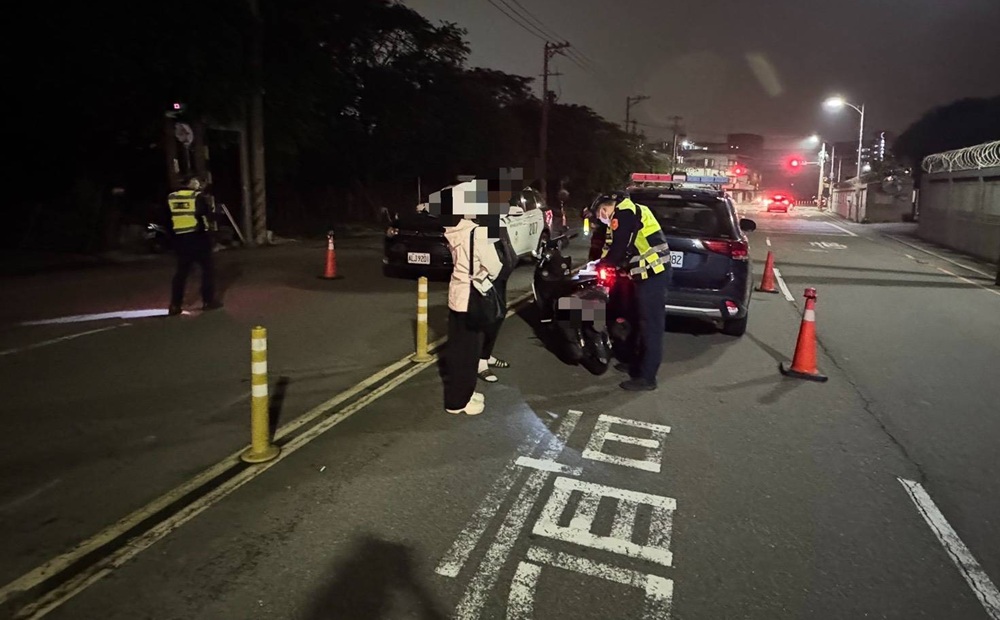 ▲圖說：新竹縣警察局持續執行「防制危險駕車專案勤務」               （圖／新竹縣政府 提供）
