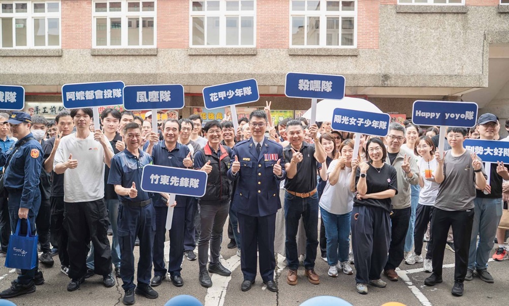 ▲圖說：新竹縣警局擴大舉辦「警察節園遊會」，邀請同仁眷屬一起同樂               （圖／新竹縣政府 提供）