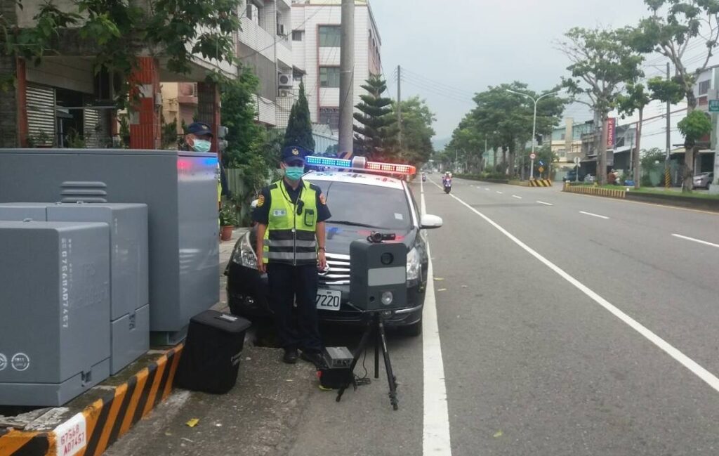 ▲圖說：中市警局選定易超速及違規的135處路段，執行機動測速照相執法             （圖／台中市政府提供）