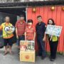 ▲圖說：中秋節前夕，東勢分局茅埔所偕同善心團體佳節送暖，致贈弱勢家庭生活必需品 （圖／台中市政府 提供）