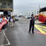 ▲圖說：警方於現場設置大型車內輪差與視野死角情境演示，讓民眾親身感受駕駛視角 （圖／台中市政府 提供）