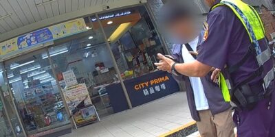 ▲圖說：20歲朱男接獲網友午餐邀約，卻被要求先購買遊戲點數，超商店員結帳時察覺有異報警協助 （圖／台中市政府 提供）
