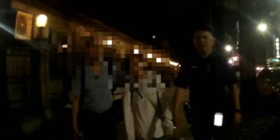 ▲圖說：少年擔心回家遭母親責備，放學後不敢返家，員警充當和事佬，讓母子冰釋誤解、攜手返家 （圖／台中市政府 提供）