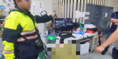 ▲圖說：民權所員警藉由指紋查到走失男子身分資料，成功連絡上男子家屬 （圖／台中市政府 提供）