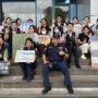 ▲圖說：中市警局應邀前往南屯環隆科技，針對外籍移工進行深度交通安全與反詐騙宣導 （圖／台中市政府 提供）