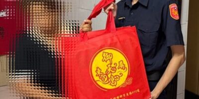 ▲圖說：內埔警攜手御天宮，提供弱勢家庭白米、泡麵及其他民生用品等物資 （圖／屏東縣政府 提供）