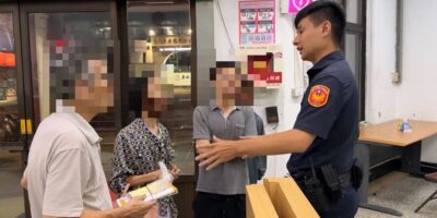 ▲圖說：70歲失智症邱男載著妻子看診後，卻獨自開車迷路街頭，幸好警方在一個小時後找到邱男 （圖／台中市政府 提供）