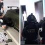 ▲圖說：中市刑大專案小組搭配保警特勤中隊同步執行攻堅，逮捕陳嫌等4人販毒集團 （圖／台中市政府 提供）