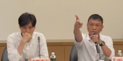 ▲圖說：苗栗縣議員温俊勇與曾玟學聯手為民喉舌，要求台水正視自來水異味問題 （圖／記者彭維權 提供）