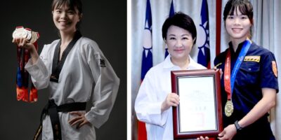 ▲圖說：中市警察局迎來首位女性常訓技術教官 ― 跆拳4段警員王翊馨 （圖／台中市政府 提供）